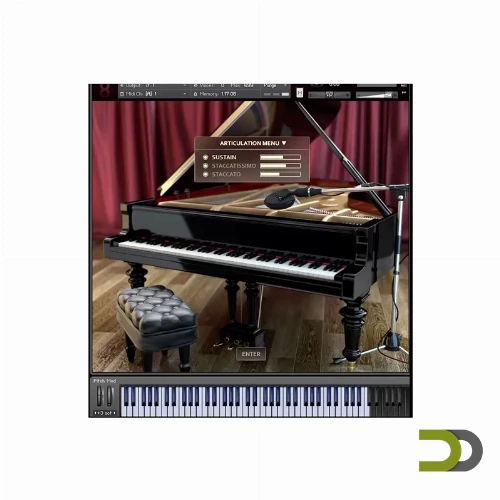 قیمت خرید فروش نرم افزار 8Dio 1990 Studio Grand Piano 